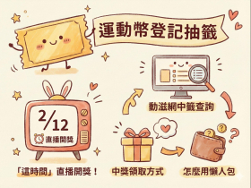 運動幣登記抽籤》2/12「這時間」直播開獎！動滋網中籤查詢、中獎領取方式、怎麼用懶人包